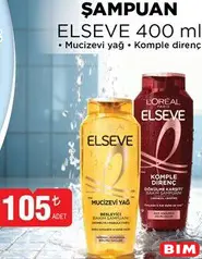 ELSEVE ŞAMPUAN 400 ML fiyat ve kampanya bilgisi